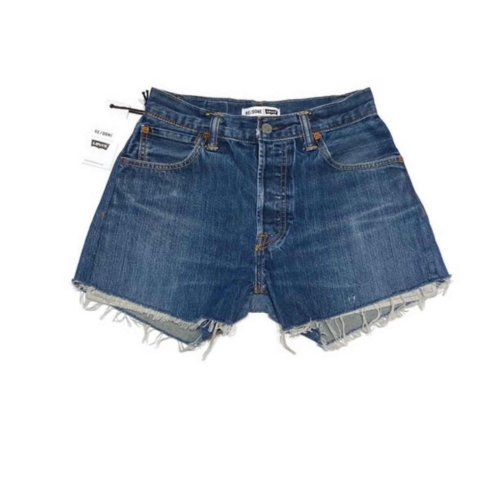 RE/DONE Reconstructed Denim Shorts